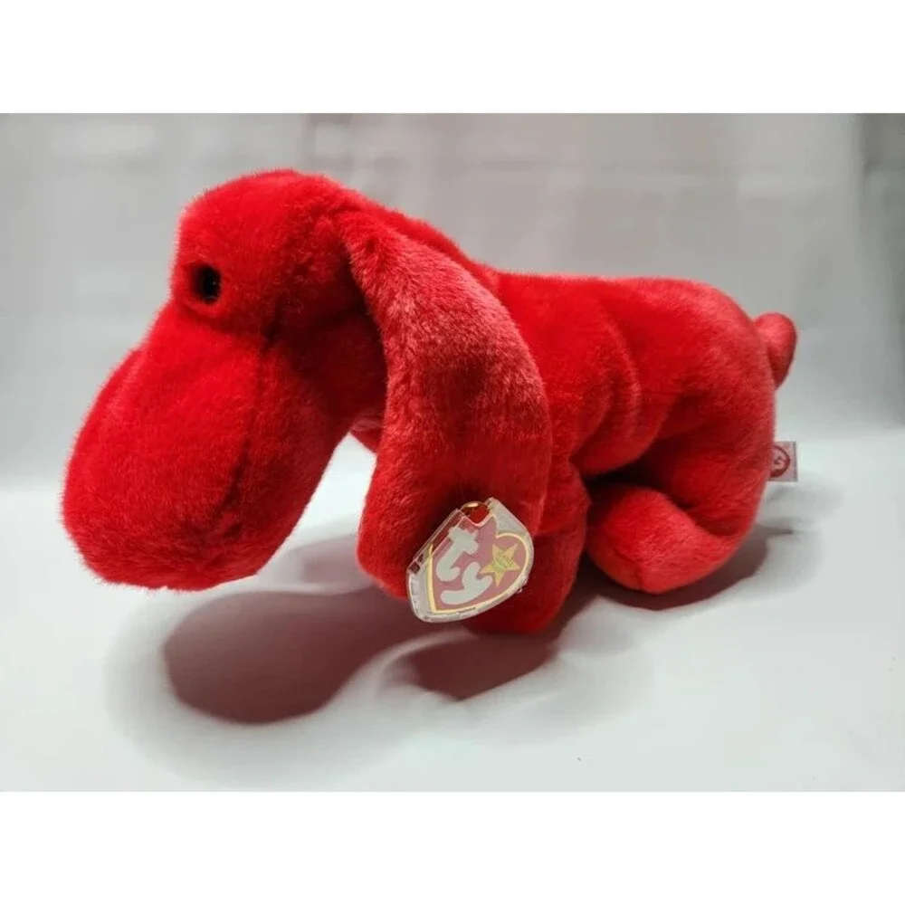 Ty Beanie Buddy Rover Red Dog Plush 1998